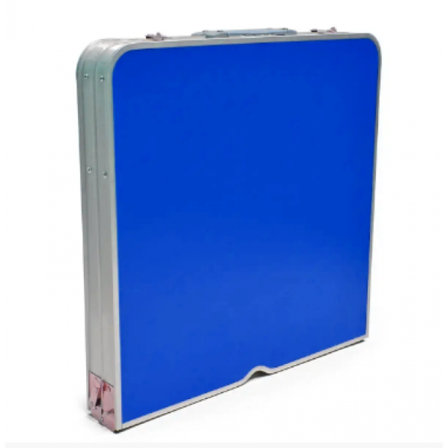 Стол для пикника Easy Camping усиленный раскладной металлические стулья 4 шт. Синий - фото 2 Стол для пикника Easy Camping усиленный раскладной металлические стулья 4 шт. Синий - фото 2