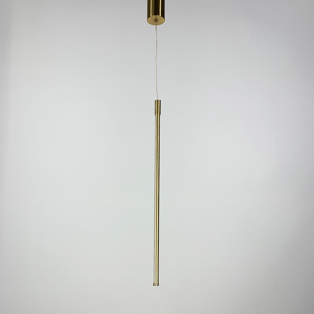 Світильник підвісний LED LNF-17444/1P 10 Вт 80 см Латунь Світильник підвісний LED LNF-17444/1P 10 Вт 80 см Латунь