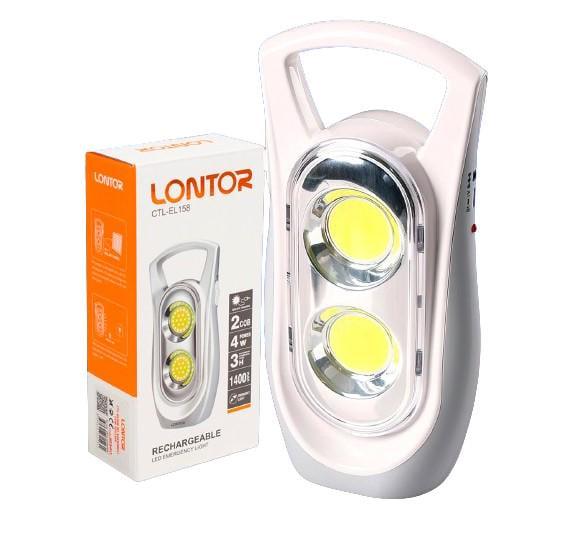 Фонарь аккумуляторный Lontor CTL-EL158 USB LED 4 Вт 1400 mAh (2104618270) - фото 5