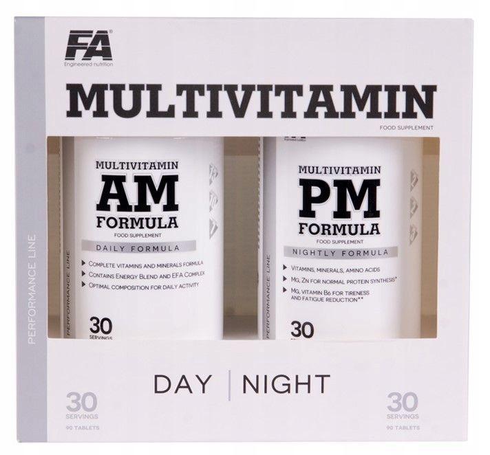 Мультивитамины Fitness Authority Multivitamin AM & PM Formula 2x90 tab Мультивитамины Fitness Authority Multivitamin AM & PM Formula 2x90 tab