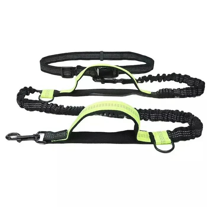 Поводок-пояс Harness для бега с собакой 160-260 см Зеленый (2330199991) - фото 2 Поводок-пояс Harness для бега с собакой 160-260 см Зеленый (2330199991) - фото 2