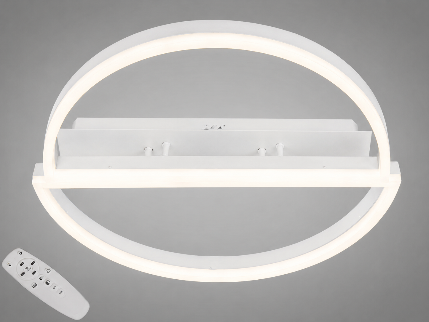 Люстра потолочная LED Diasha пульт/58W Белый (2545WH dimmer)