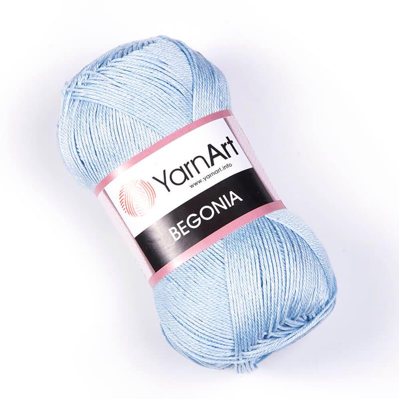 Пряжа YarnArt Begonia 4917 Голубой