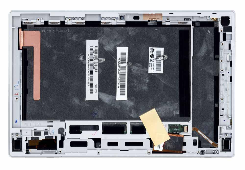 Матрица с тачскрином для планшета Sony Xperia Tablet Z SGP311 Черный с белой рамкой