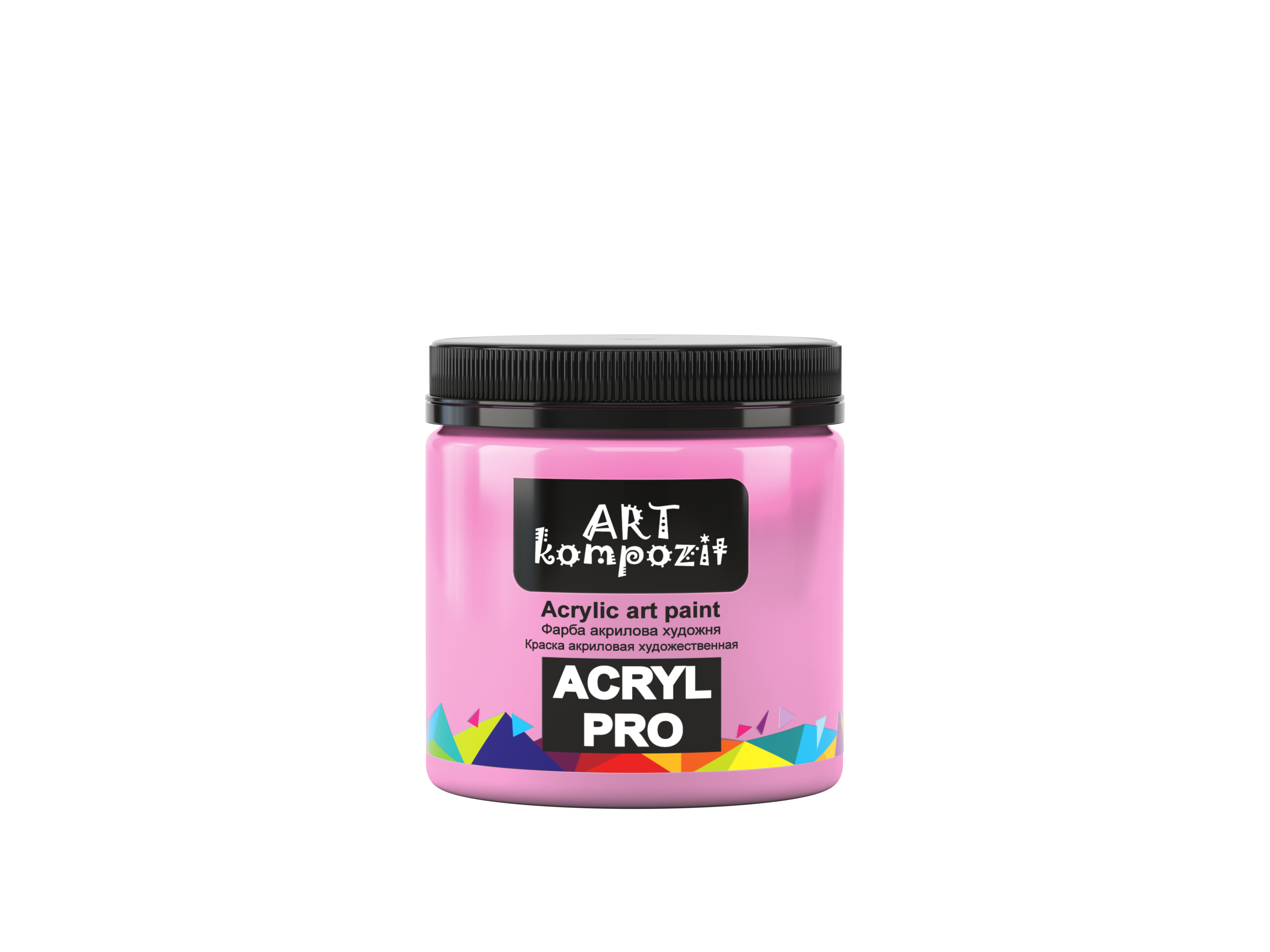 Краска художественная ART Kompozit Acryl PRO 213 0,43 мл Розовый основной