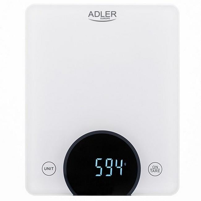 Ваги кухонні Adler AD 3173w White (iz14000)