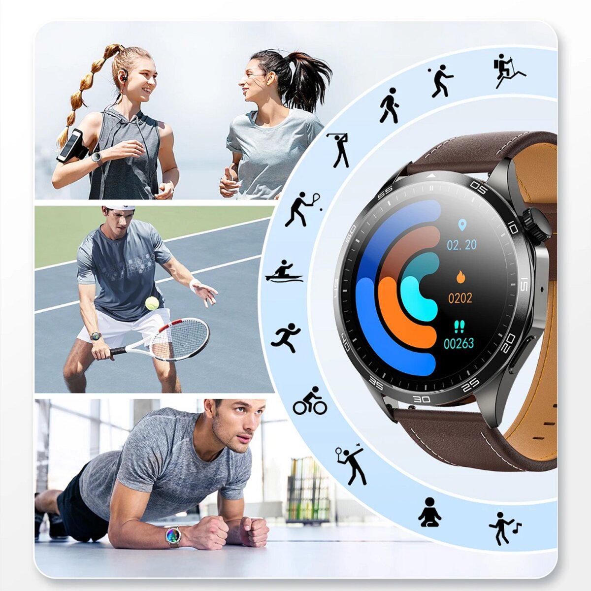 Смарт-годинник Hoco Y21 AMOLED Smart sport watch call version 1,43" 230 mAh BT5.0 Silver (6942007624084) - фото 5 Смарт-годинник Hoco Y21 AMOLED Smart sport watch call version 1,43" 230 mAh BT5.0 Silver (6942007624084) - фото 5