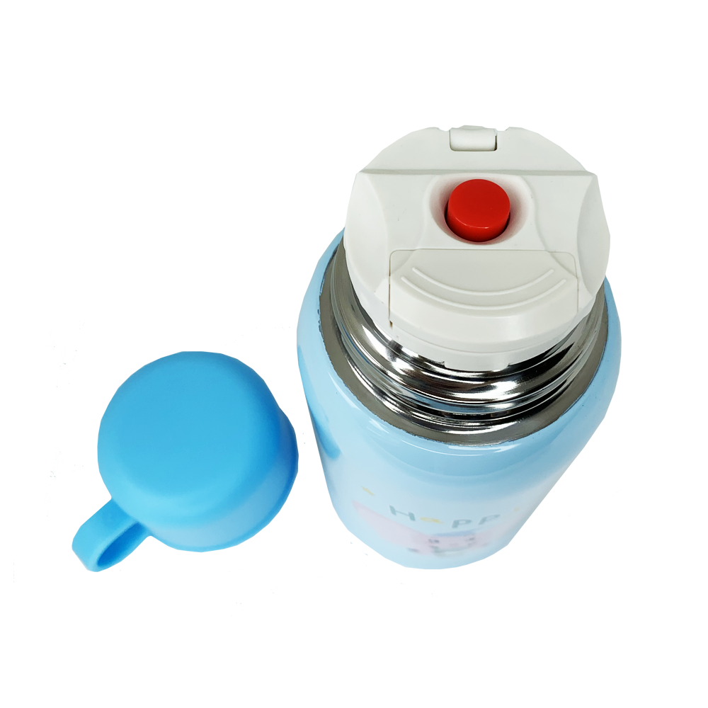 Термос с трубочкой для детей Happy слон 550 мл Розовый (15348646) - фото 5 Термос с трубочкой для детей Happy слон 550 мл Розовый (15348646) - фото 5