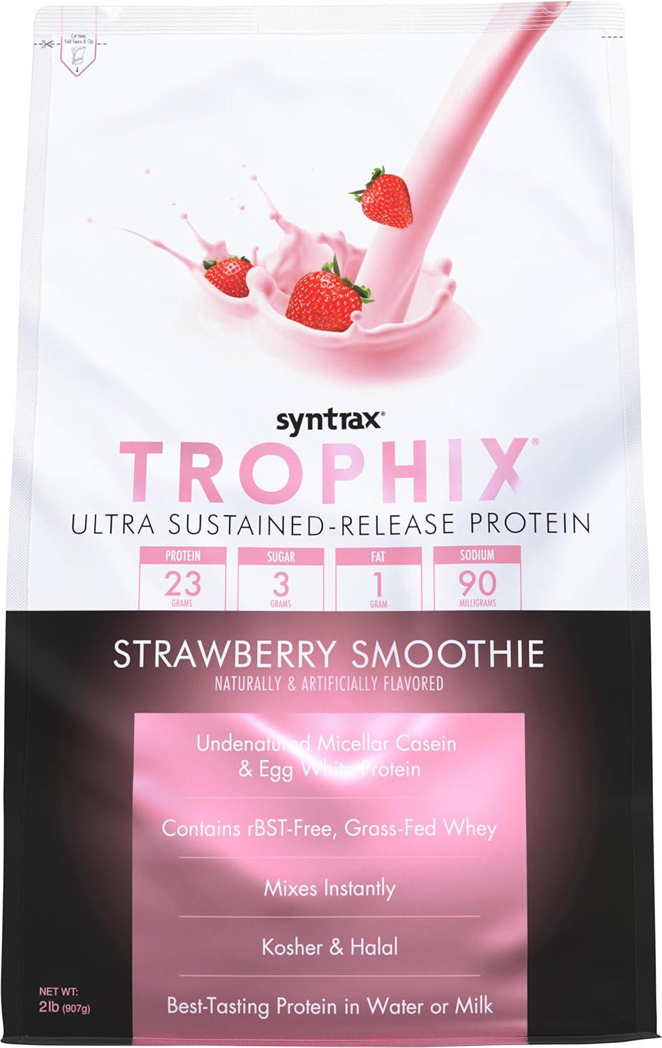 Протеин Syntrax Trophix Strawberry Smoothie 907 г