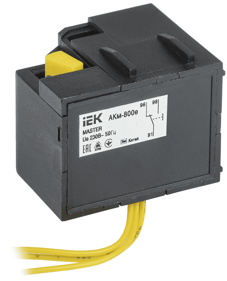 Контакт аварійний УЕК АКм-800е АКм-40 1A AC 230V (SVA71D-AK-1-02)