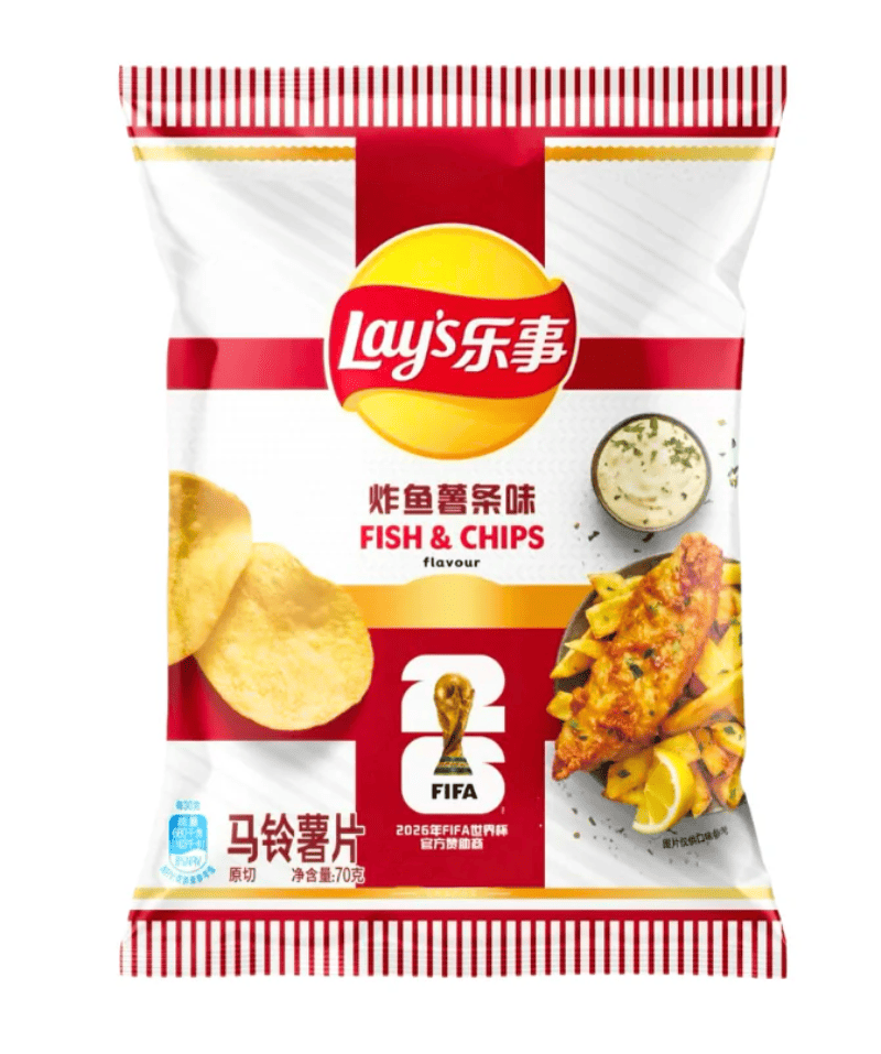 Чипсы Lay's FIFA Fish & Chips 70 г (3044437428)