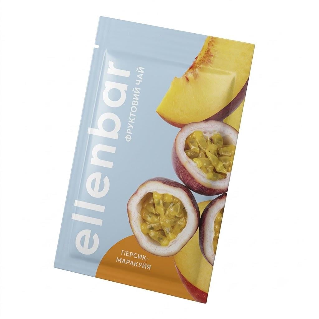 Чай концентрат Ellenbar Персик-маракуйя саше 50 г (Ellbtea0012)