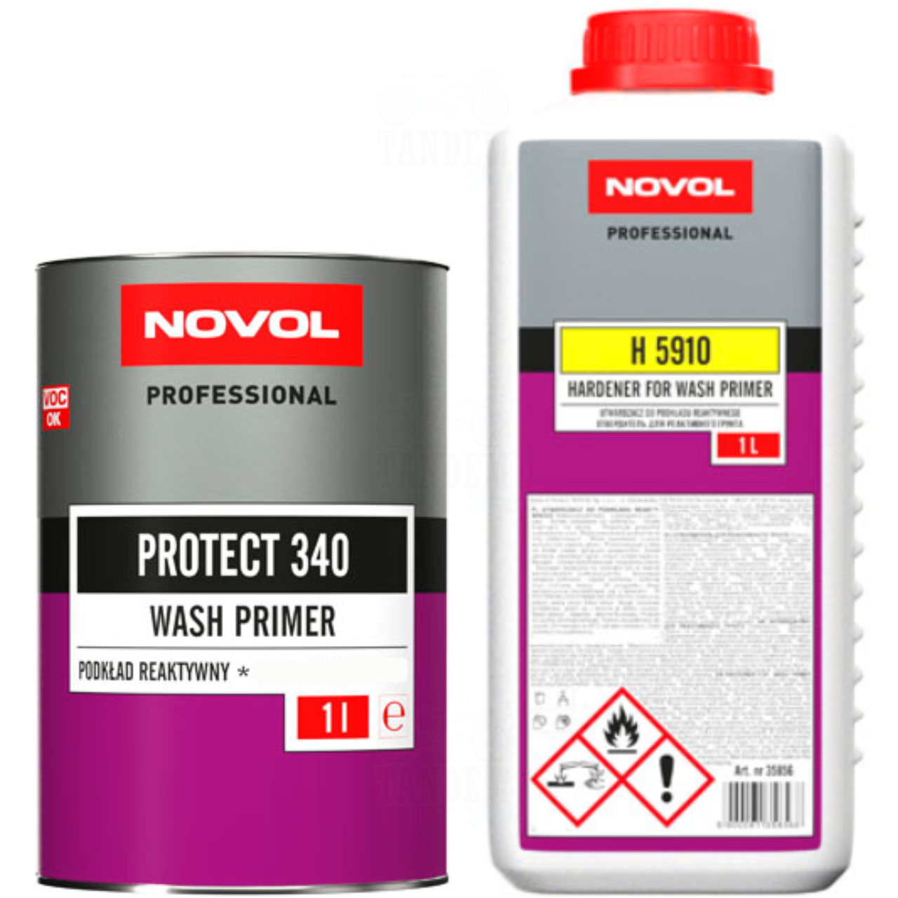 Почва реактивная NOVOL Protect 340 1:1 1 л/1 л