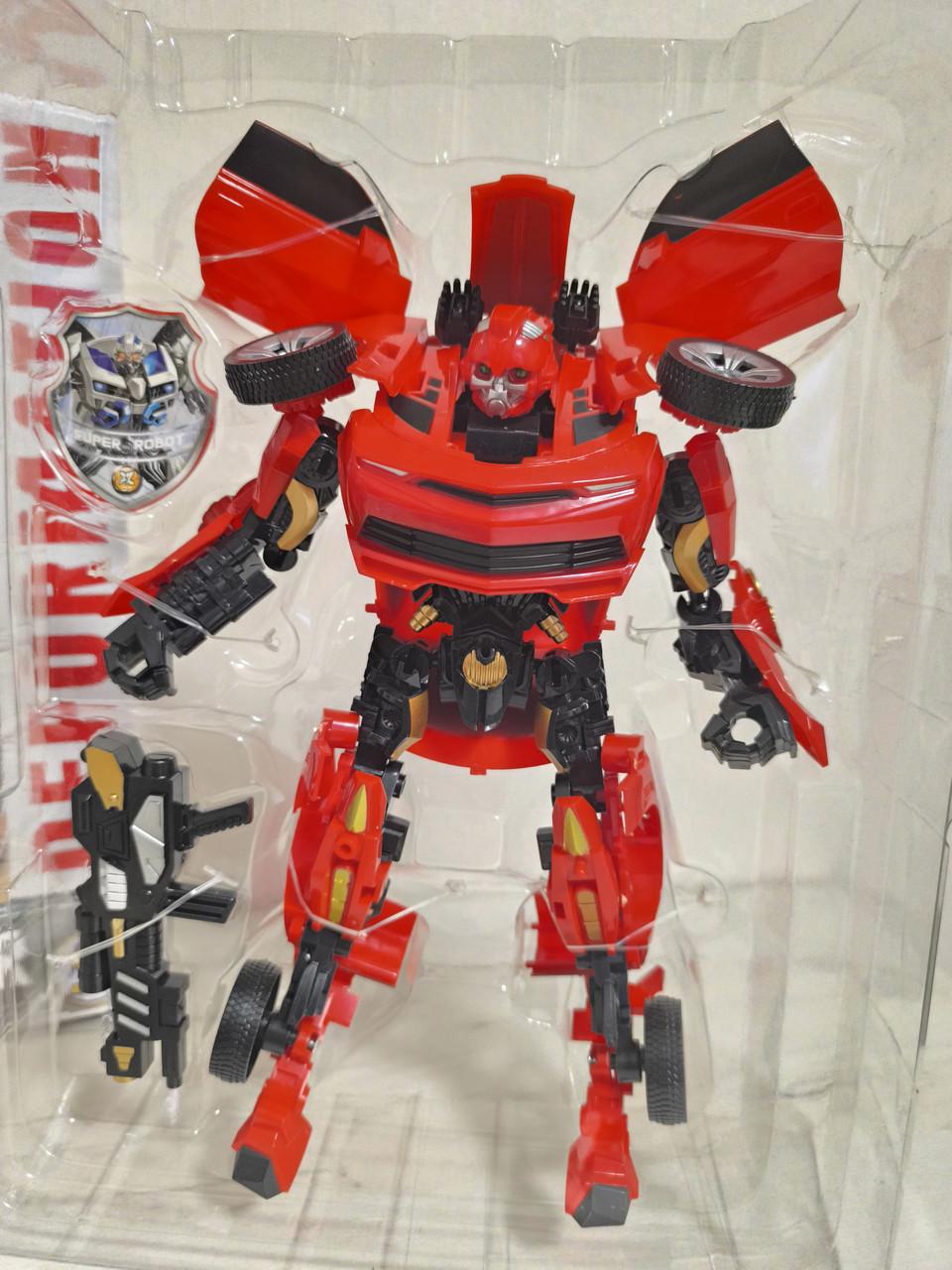 Трансформер Бамблбі Автобот 30 см Червоний - фото 6 Трансформер Бамблбі Автобот 30 см Червоний - фото 6