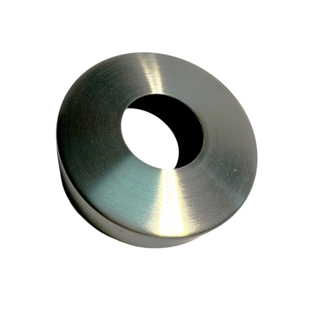 Ковпак-накладка з нержавіючої сталі AISI 304 для маскування місця кріплення до монтажної поверхні 104x43x22 мм (В8705)