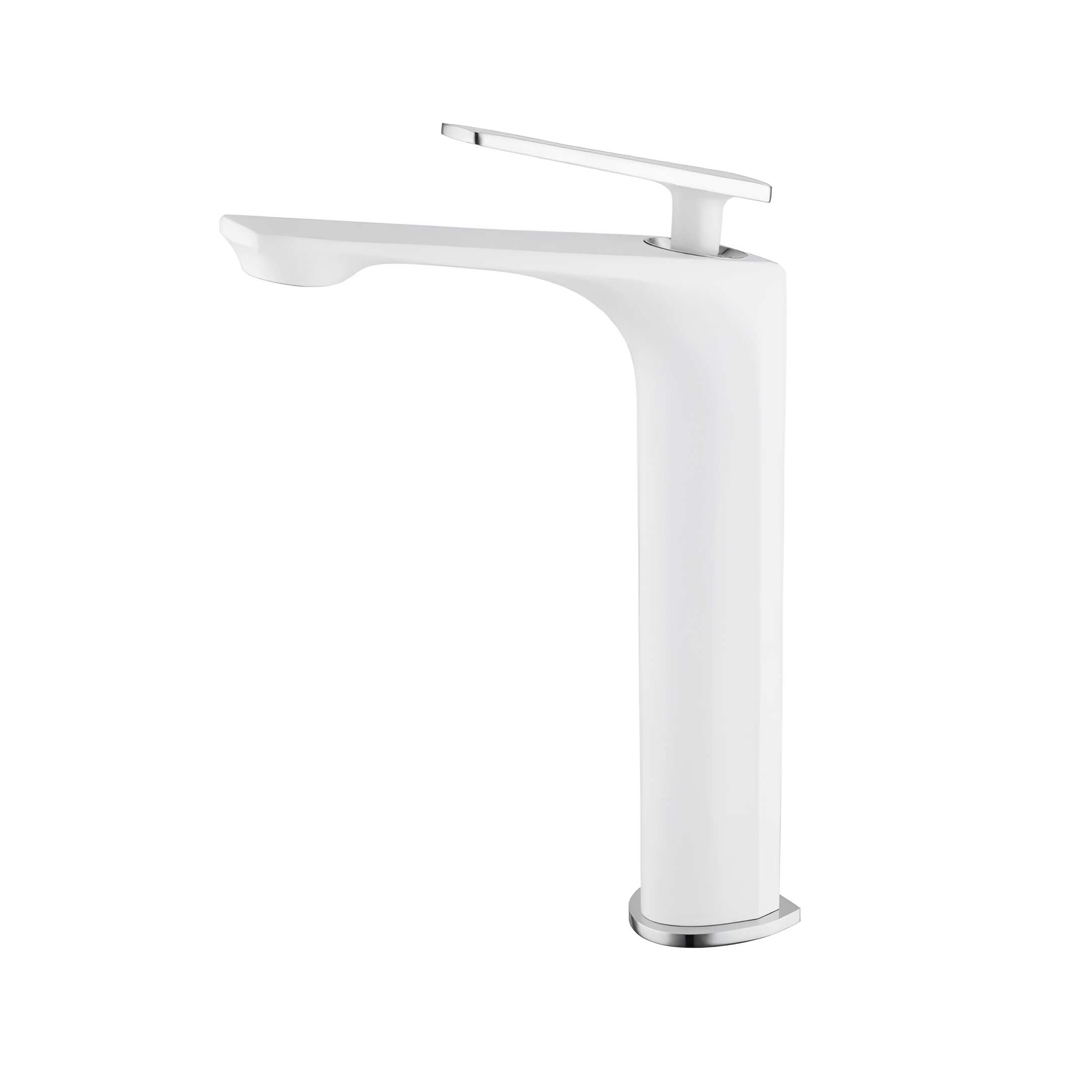 Змішувач для раковини Frap F1058-2 високий Білий/Хром (SQ-1037337)