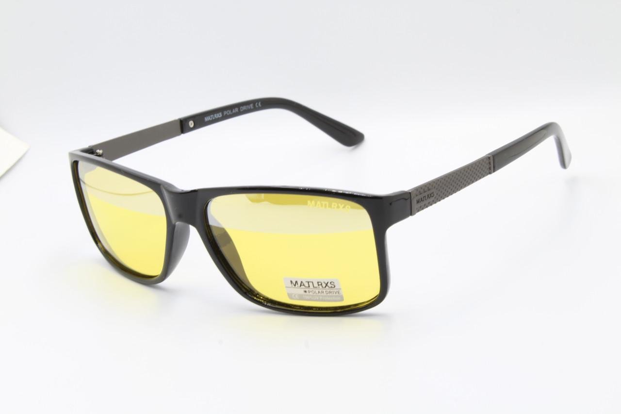 Окуляри водійські Matlrxs PA1790 C1 антивідблиски для нічної та денної їзди (2865236425)