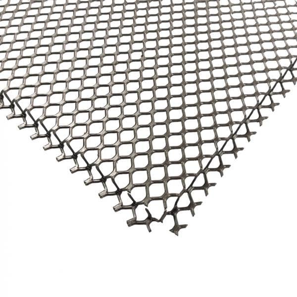 Подвесной сетчатый потолок Объемная оцинкованная ячейка ромб ПВС 600х600 мм