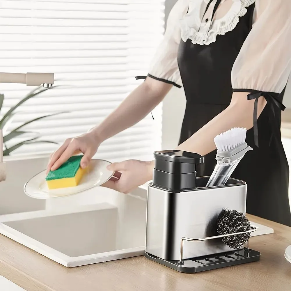 Органайзер кухонный для мыла/губки/щетки (0886) - фото 7 Органайзер кухонный для мыла/губки/щетки (0886) - фото 7