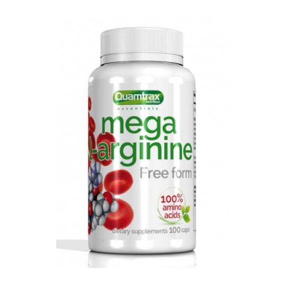 Аргинин для спорта Quamtrax Mega L-Arginine 100 капсул Аргинин для спорта Quamtrax Mega L-Arginine 100 капсул