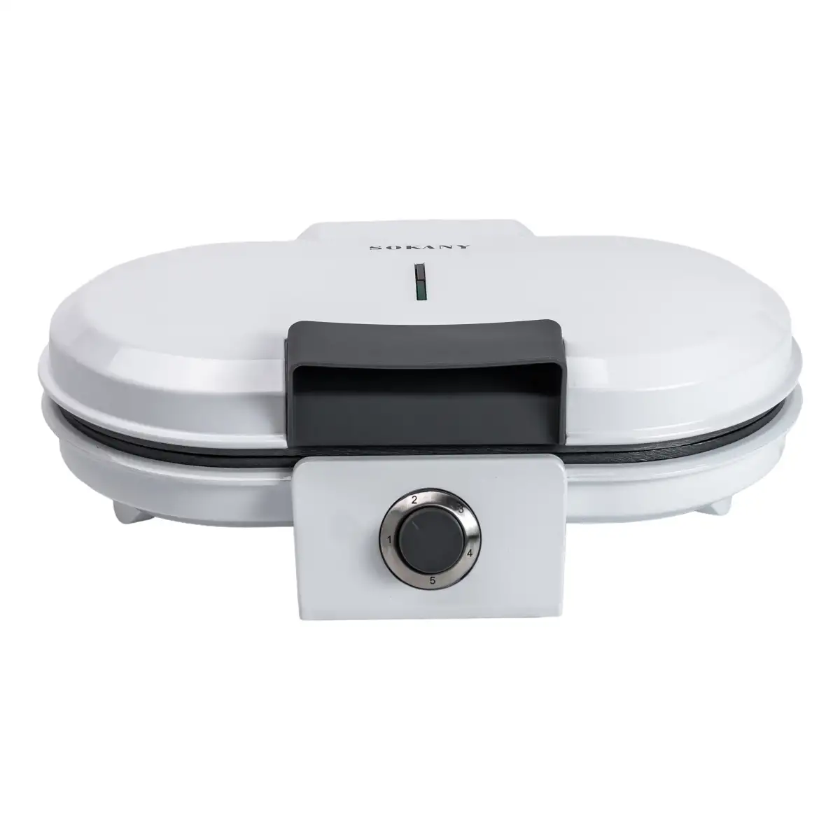 Вафельница для толстых вафель SOKANY KJ-510 с антипригарным покрытием Белый (118-107-KJ-510) Вафельница для толстых вафель SOKANY KJ-510 с антипригарным покрытием Белый (118-107-KJ-510)