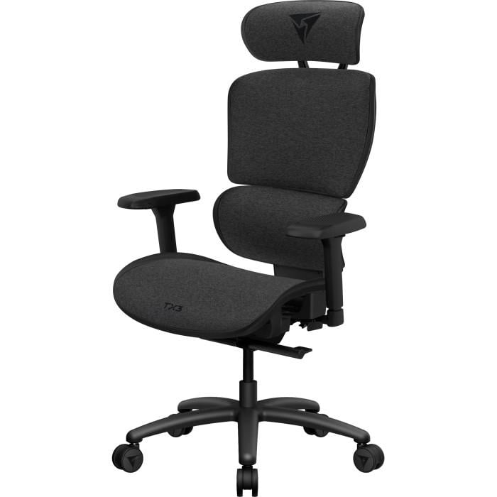 Кресло для геймеров TX3 XTC Loft SYNC5 3D до 125 кг Dark Grey (TEGC-307410Z.Z1)