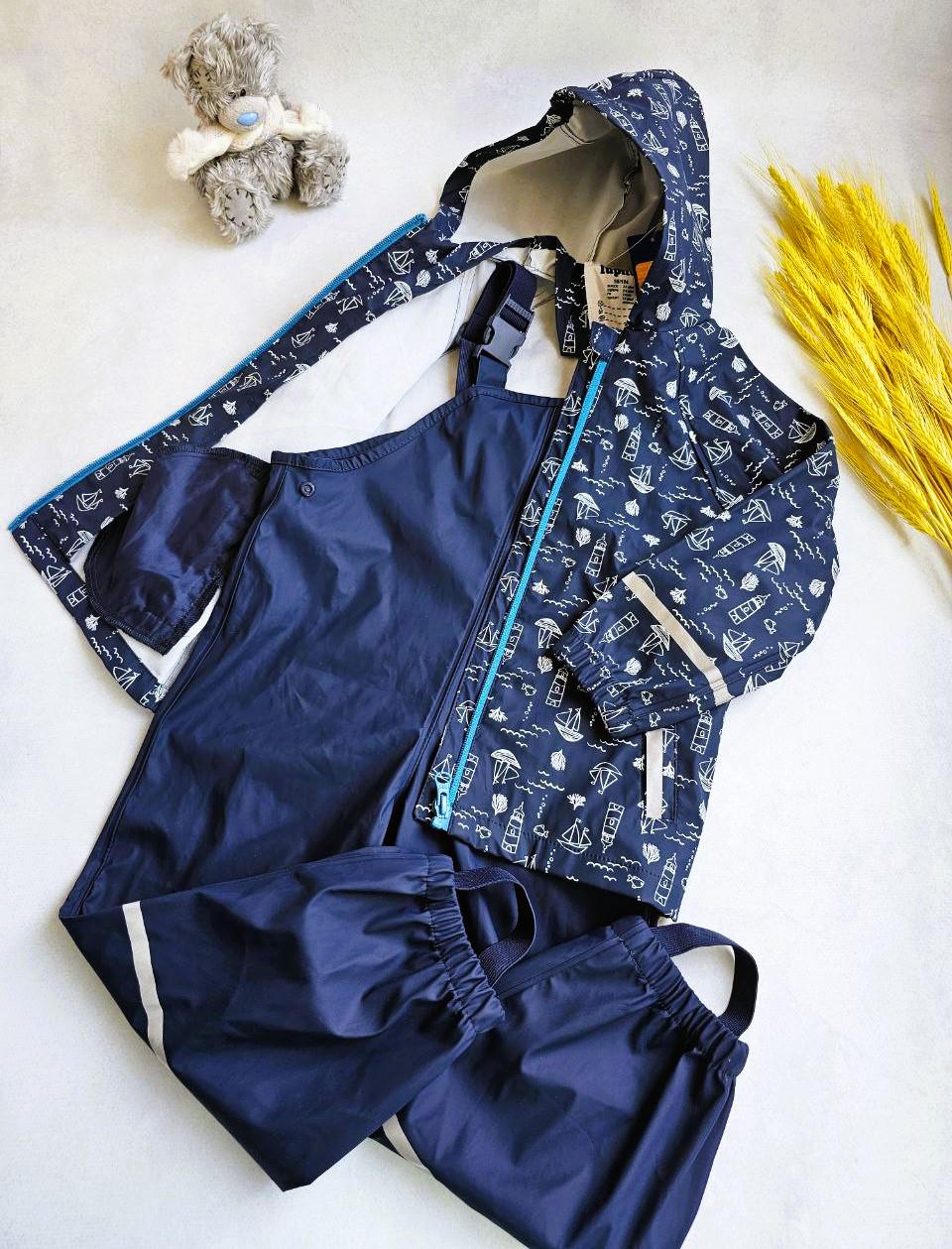 Дощовик-костюм Lupilu 98-104 см брудопруф без утеплення (26620677) - фото 2