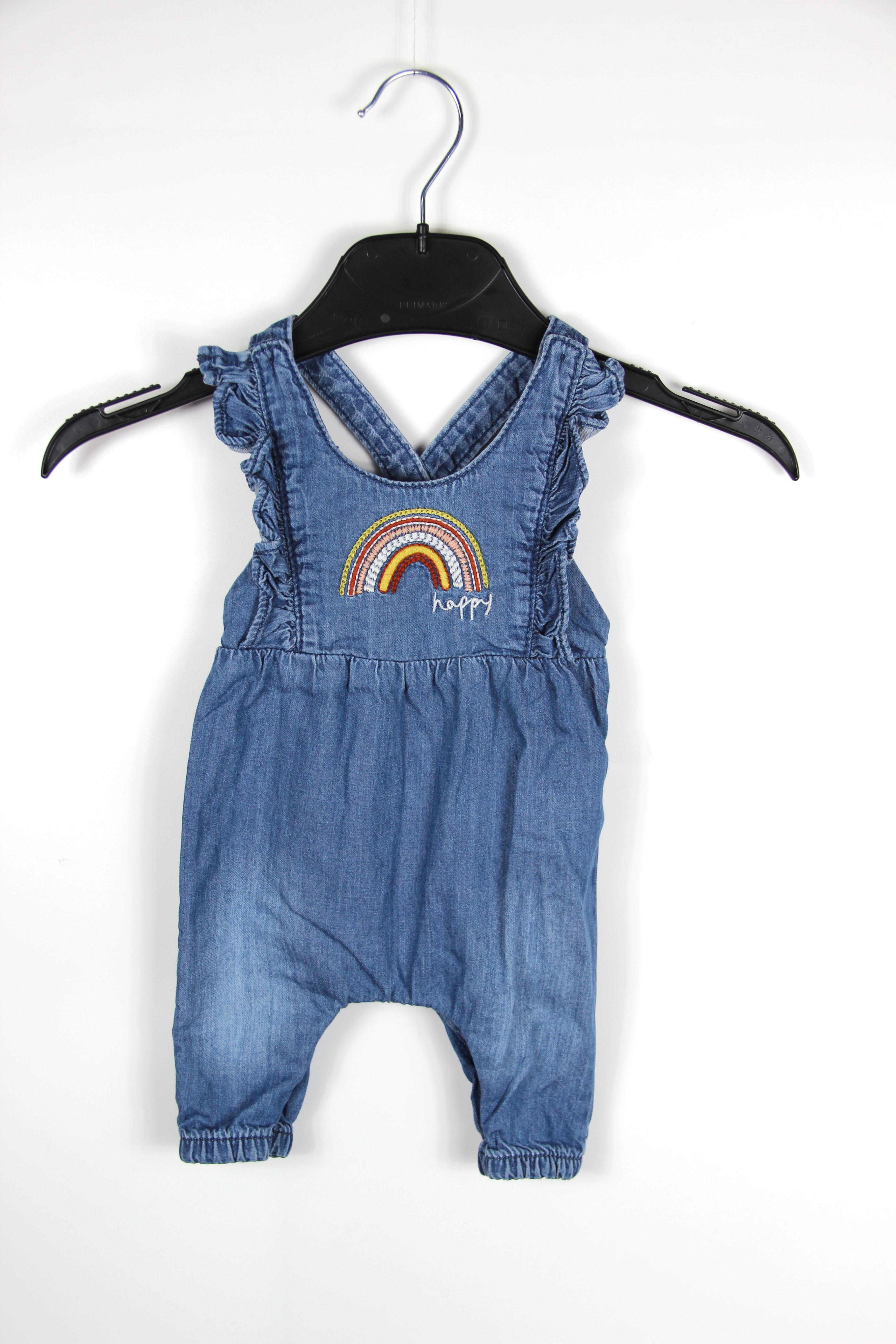 Комбінезон F&F 741-1013 р. 50 см Денім Комбінезон F&F 741-1013 р. 50 см Денім