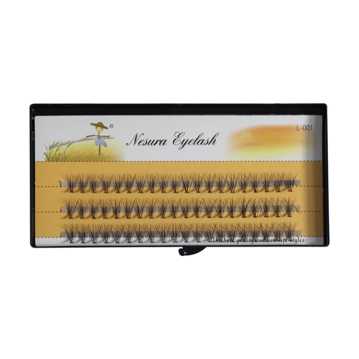 Вії пучкові Nesura Eyelash Classic 10D 0,10 вигин C 11 мм (011132)