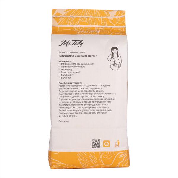 Борошно вівсяне Ms. Tally без глютену 800 г (29439196) - фото 2 Борошно вівсяне Ms. Tally без глютену 800 г (29439196) - фото 2