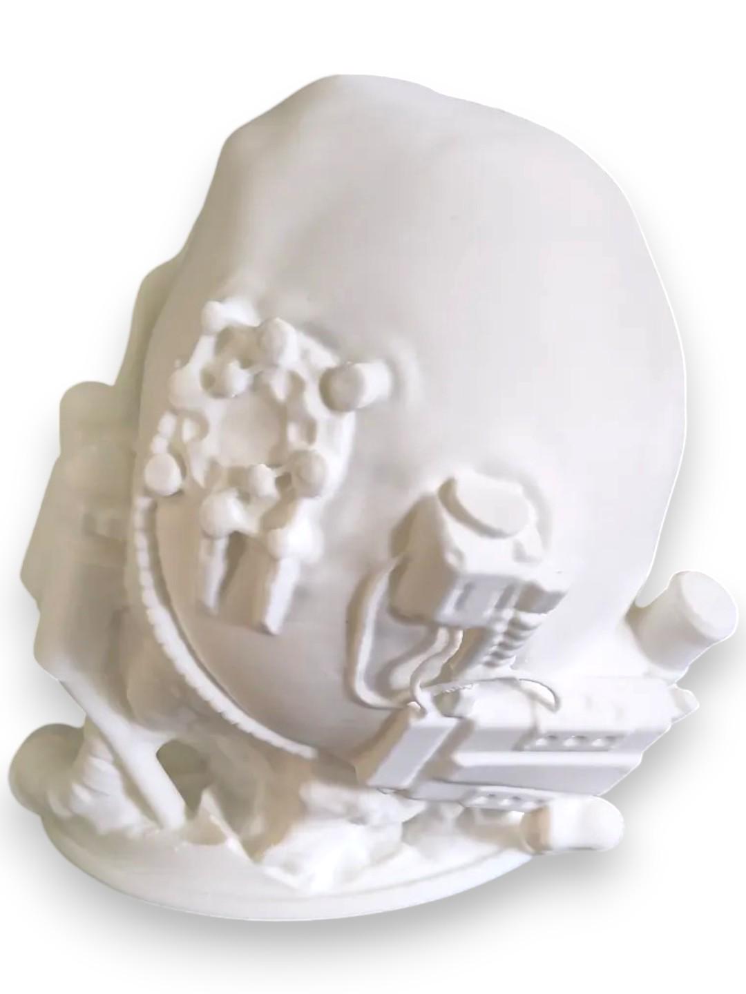 Вежа для кубиків Сервітор Череп W40k (0702) - фото 3