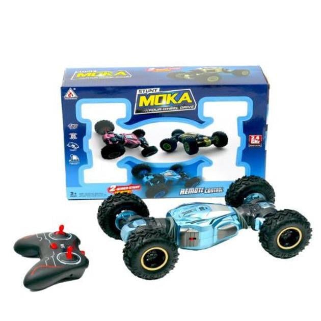Игрушка машина на радиоуправлении Stlint Moka трюка резиновые колеса Синий (9023) Игрушка машина на радиоуправлении Stlint Moka трюка резиновые колеса Синий (9023)