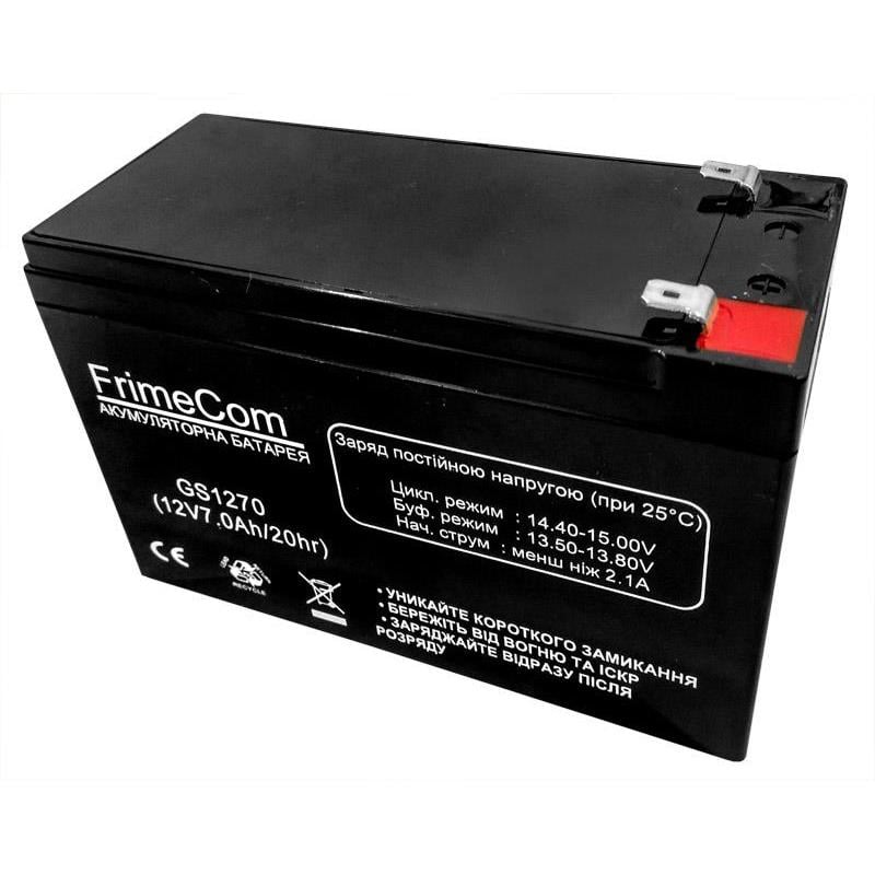 Аккумулятор для ИБП Frimecom GS1270 AGM 12V 7 Ah (GS1270)