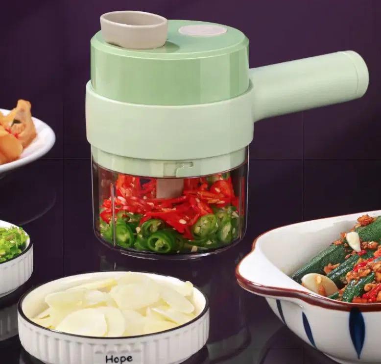 Измельчитель-овочерезка Food Chopper 4в1 портативный (2110383890) - фото 4