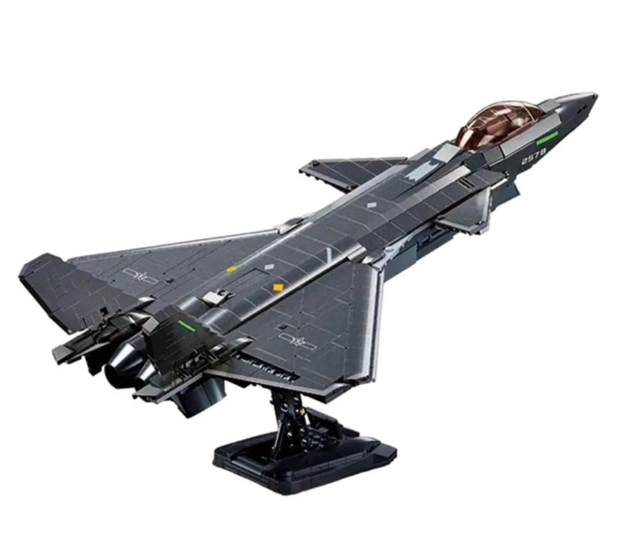 Конструктор Sluban Военный самолет 1007 дет.