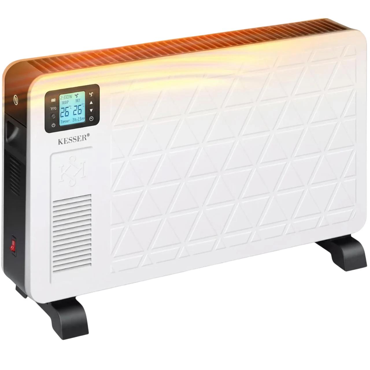 Обогреватель напольный KESSER 2300 Вт 30 м2 37°C - фото 1 Обогреватель напольный KESSER 2300 Вт 30 м2 37°C - фото 1