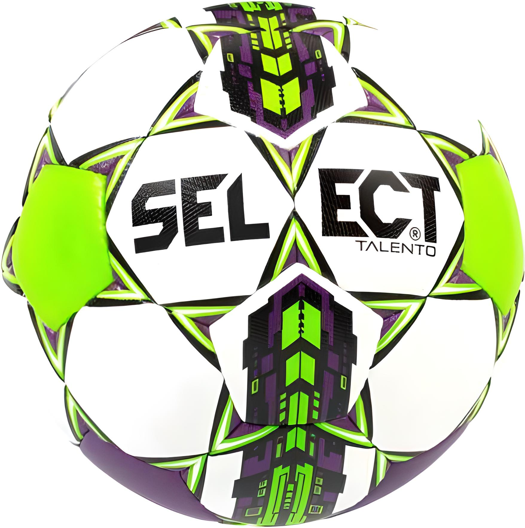 Футбольний м'яч Select Talento 077582-smpl р. 3 Біло-зелений