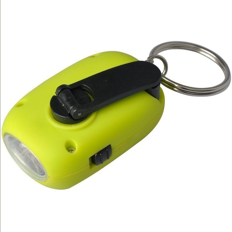 Брелок-фонарик Munkees 1101 Mini Solar/Dynamo Flashlight (1012-1101-GR) - фото 2