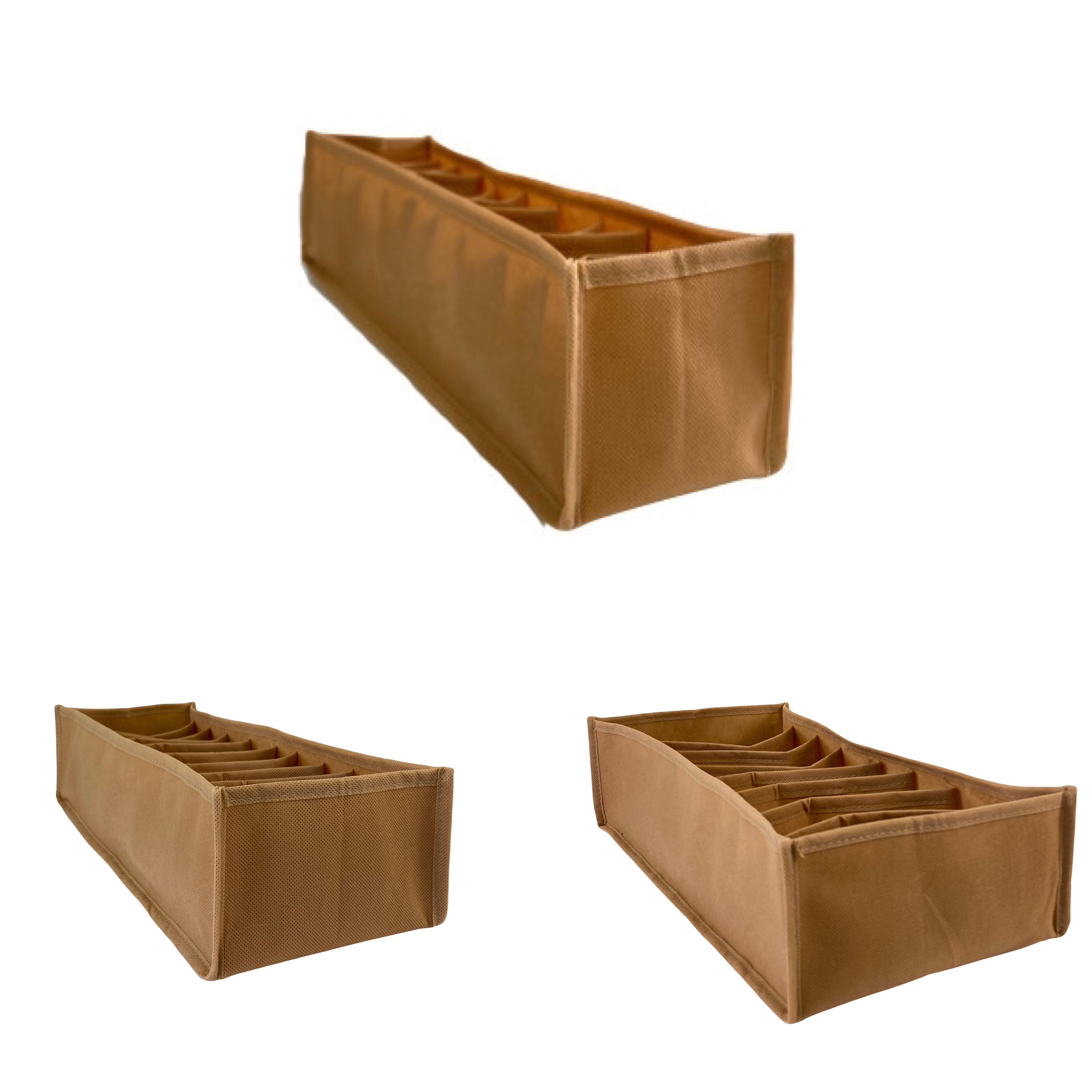 Набор гибких органайзеров XS/S/M без картона Бежевый (spb-3-beg) - фото 1