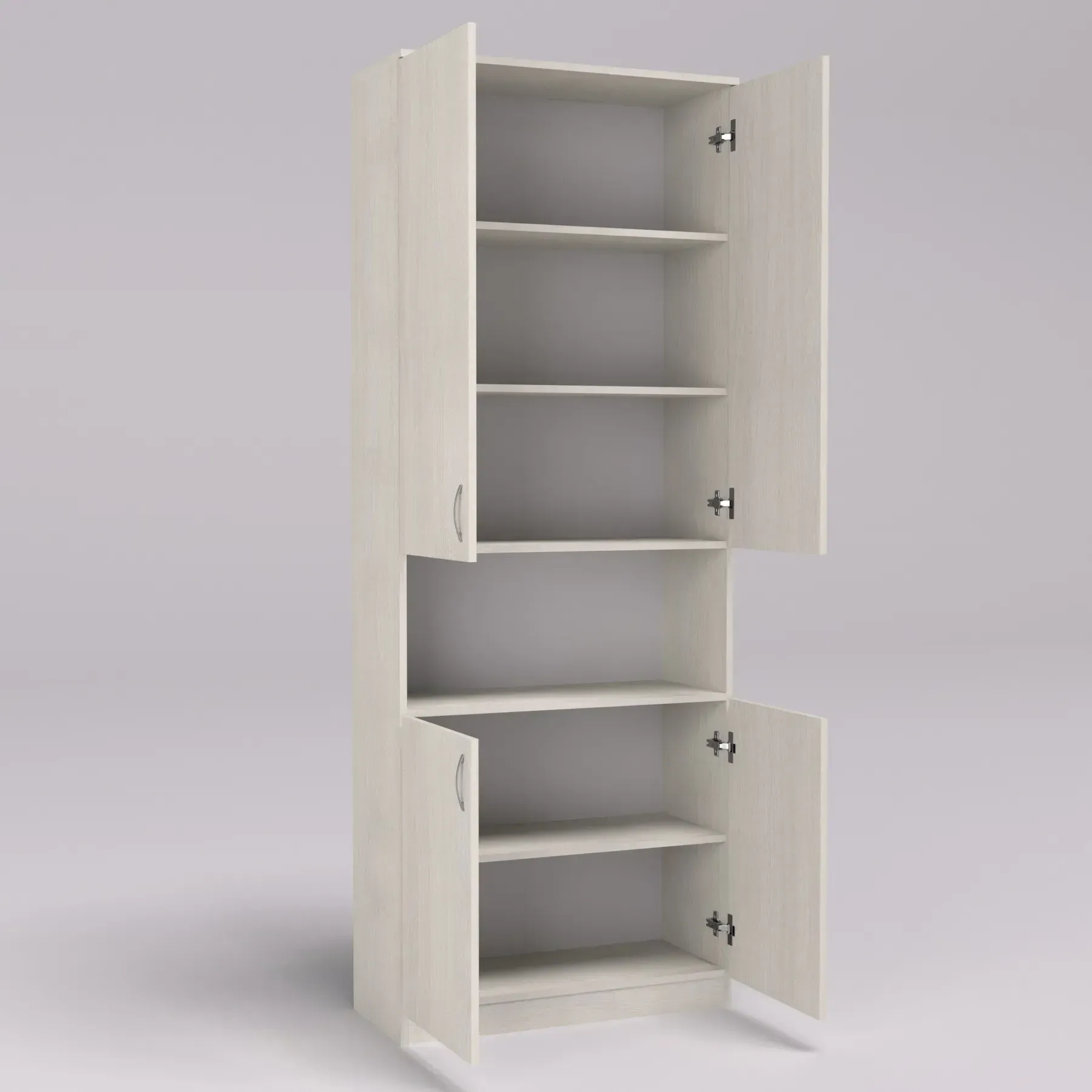 Шкаф Kontinent ОШК-2 80х34х210 см Дуб Шамони Светлый (53006627) - фото 1