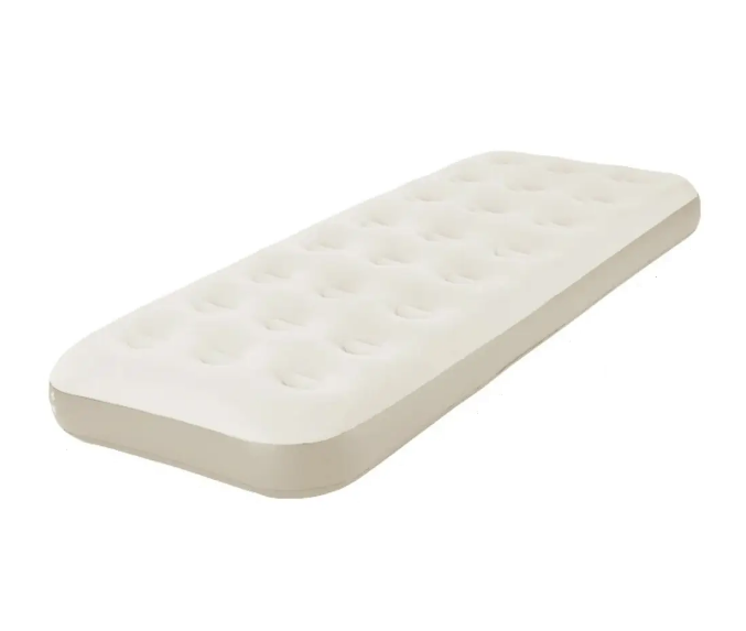 Матрац надувной для кемпинга на 2 человека 190х135х36 см Бежевый (4682)
