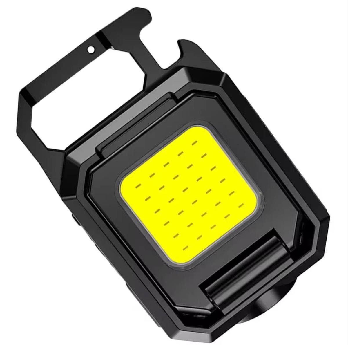 Ліхтар з карабіном багатофункціональний трьохсторонній з магнітом та відкривачкою Чорний (720793436187) - фото 4 Ліхтар з карабіном багатофункціональний трьохсторонній з магнітом та відкривачкою Чорний (720793436187) - фото 4