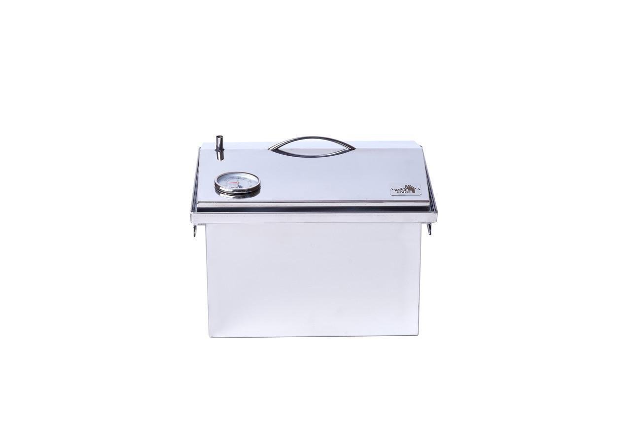 Коптильня Smoke House DeLuxe M з термометром і сумкою - фото 4