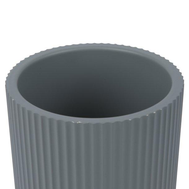 Стакан для зубних щіток Axentia Samos полігума d 7,5x11,7 см Сірий (135833) - фото 2 Стакан для зубних щіток Axentia Samos полігума d 7,5x11,7 см Сірий (135833) - фото 2