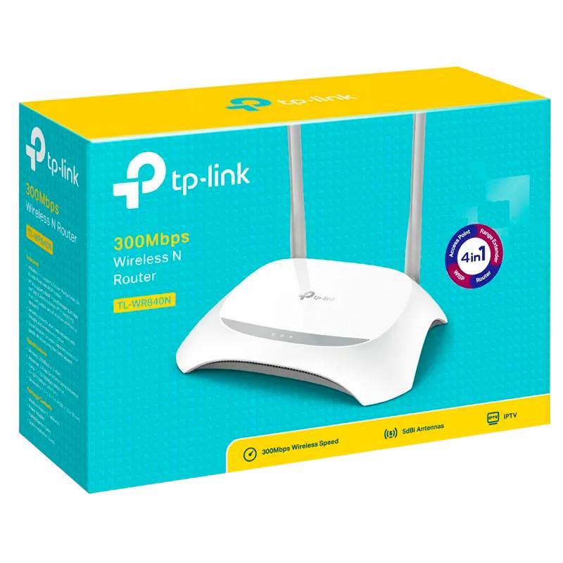 Бездротовий маршрутизатор TP-Link TL-WR840N роутер для дому - фото 8