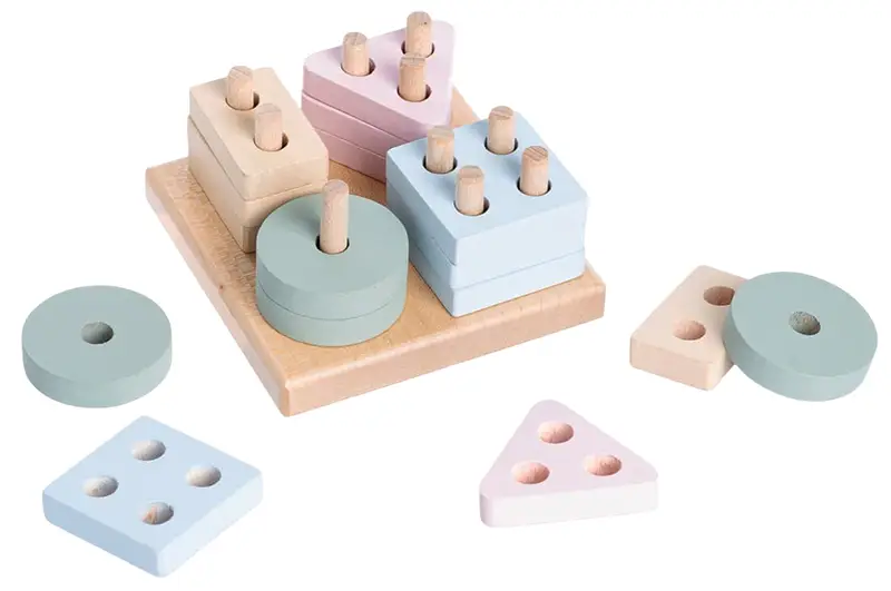 Сортер Cubika LSG-6 15870 геометричний пастельний