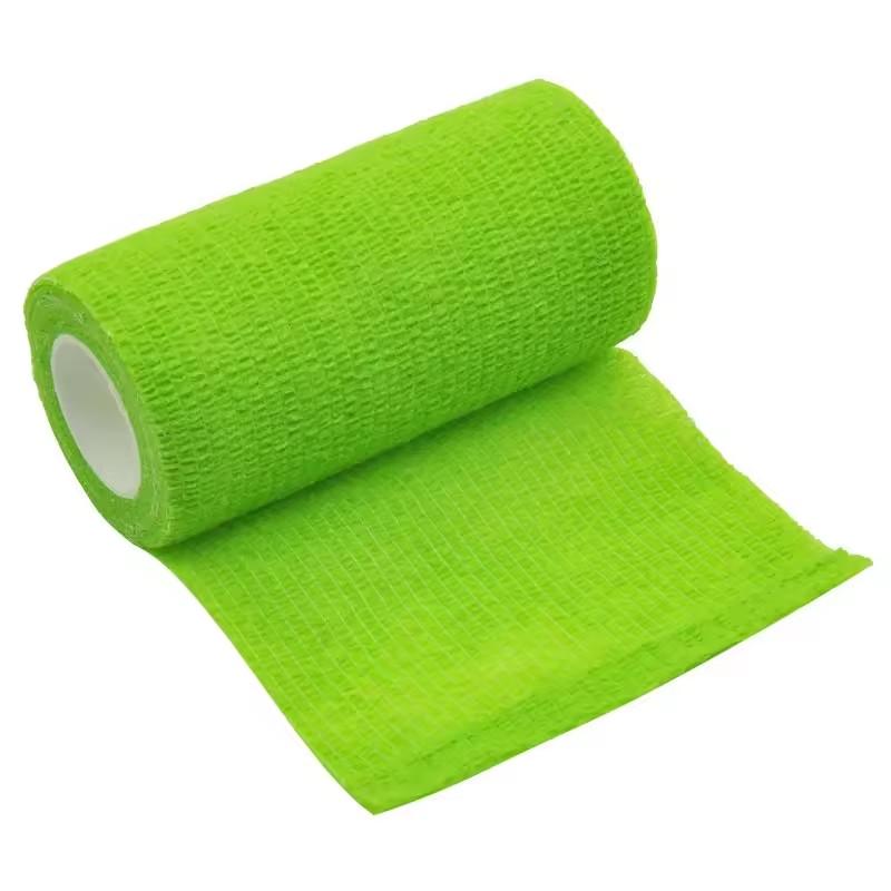 Бінт самоклеючий еластичний фіксуючий 10 см 4,5 м Зелений (2663173906) - фото 1