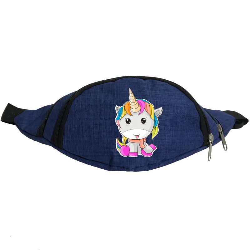 Поясная сумка-бананка Cappuchino toys Unicorn EDN 0033 Синий (1369989336) Поясная сумка-бананка Cappuchino toys Unicorn EDN 0033 Синий (1369989336)