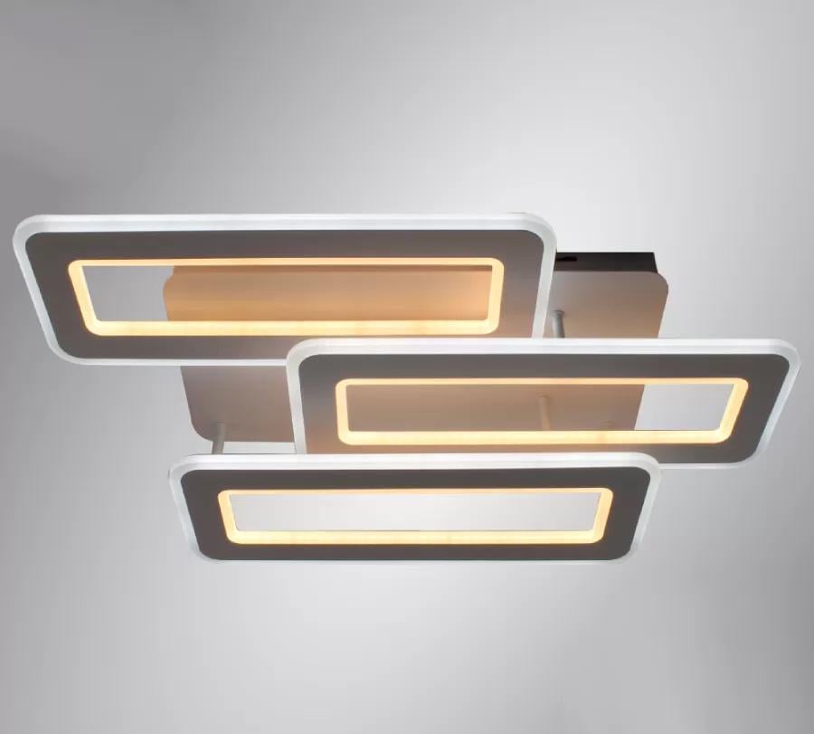 Люстра светодиодная ESLLSE TRIPLEX DOUBLE 110W 3L/APP/650x370x140/220V/IP20 White (27712875)