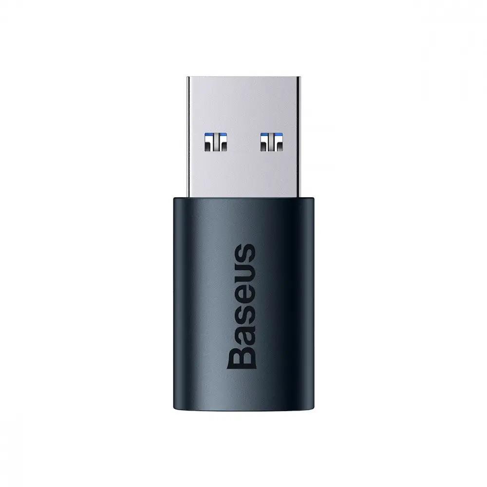 Переходник Baseus Ingenuity Series Mini OTG штекер USB 3.1 вход Type-C передача 10 Гб/с (ZJJQ000103) - фото 5